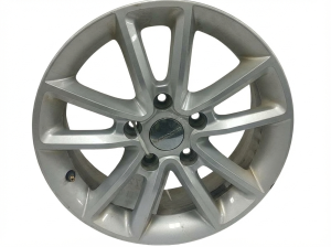 2013-2019 Dodge Journey Silver 17x6.5 10-Spoke Silver Painted Alloy Wheel (Used OEM)