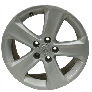 2013-2015 Toyota RAV4 17-inch 5-Spoke Silver Painted Alloy Wheel (Used OEM)