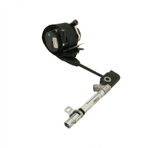 2020-2022 Volkswagen Passat Black Seat Belt Assembly with Pretensioner - Front (Used OEM)