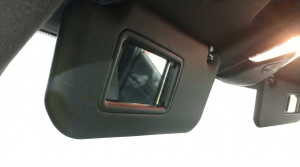 2018-2019 Toyota C-HR Black Sun Visor without Illuminated Vanity Mirror - Left (Driver) (Used OEM)