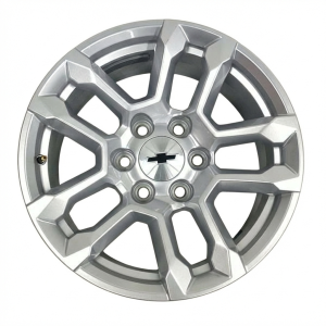 2025 Chevrolet Suburban Silver 18x8.5 10-Spoke Silver Painted Alloy Wheel (New OEM)