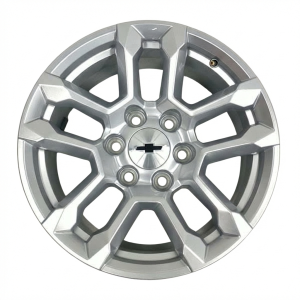 2025 Chevrolet Suburban Silver 18x8.5 10-Spoke Silver Painted Alloy Wheel (New OEM)