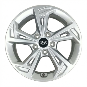 2022-2023 Hyundai Kona Silver 17x7 Silver Painted Alloy Wheel (Used OEM)