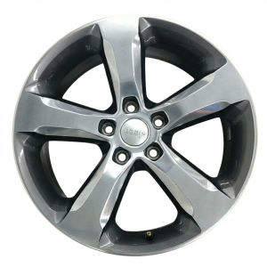 2021-2025 Jeep Grand Cherokee L Black Polished Charcoal Alloy Wheel (Used OEM)