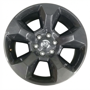 2019-2024 Ram 1500 Black 20x9 5-Spoke Painted Alloy Wheel (New OEM)