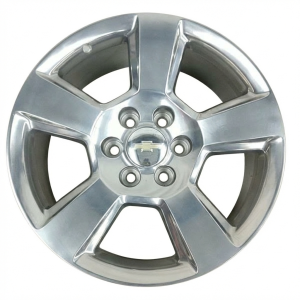 2015-2020 GMC Yukon XL 20x9 5-Spoke Polished Aluminum Alloy Wheel (Used OEM)