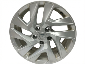 2015-2016 Honda CR-V Silver 17x7 10-Spoke Silver Painted Alloy Wheel (Used OEM)