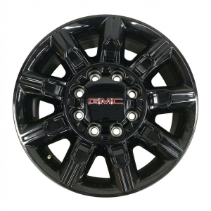 2024-2025 GMC Sierra 2500 HD Black 20x8.5 9-Spoke Gloss Black Alloy Wheel (Used OEM)