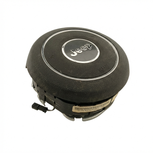 2013 Jeep Wrangler Black Steering Wheel Air Bag - Left (Driver) (Used OEM)