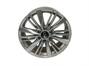 2018-2024 INFINITI QX80 20x8 18-Spoke Silver Alloy Wheel (Used OEM)