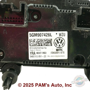 2022-2023 Volkswagen Taos Temperature Control Module (Used OEM)