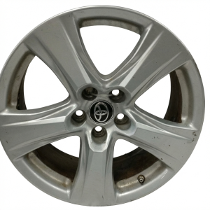 2024 Toyota Grand Highlander Silver 18-inch 5-Spoke Silver Painted Alloy Wheel (Used OEM)