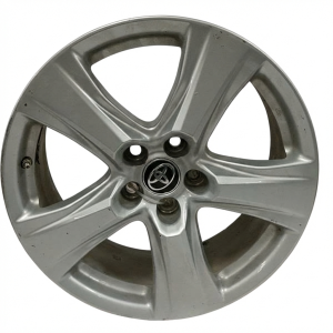2024 Toyota Grand Highlander Silver 18-inch 5-Spoke Silver Painted Alloy Wheel (Used OEM)