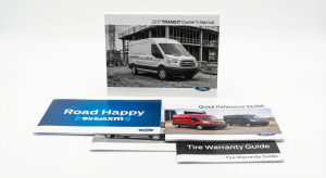 2017 Ford Transit-250 Owners Manual with Storage Cover (Used OEM)