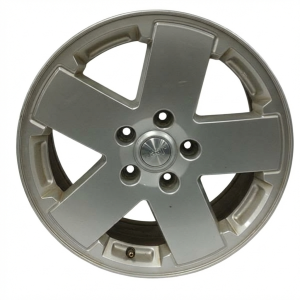 2007-2018 Jeep Wrangler 18x7.5 5-Spoke Bright Hyper Alloy Wheel (Used OEM)