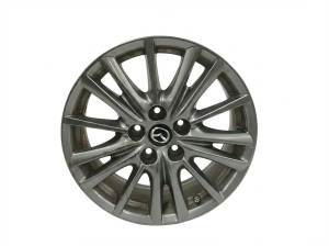 2017-2021 Mazda CX-5 17x7 15-Spoke Painted Charcoal Alloy Wheel (Used OEM)