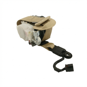 2013-2016 Lexus LS600h Tan Seat Belt Assembly with Retractor and Pretensioner - Front (Used OEM)