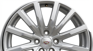 2019-2023 Cadillac XT4 Silver 18x8 10-Spoke Silver Painted Alloy Wheel (Used OEM)