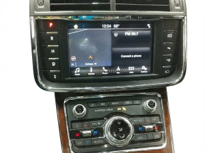 2017 Lincoln Continental Radio and Tri-Zone Temperature Control Panel (Used OEM)