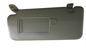 2021-2025 Kia Seltos Gray Sun Visor with Molding - Left (Driver) (Used OEM)