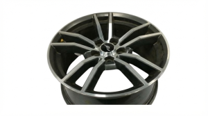 2015-2017 Ford Mustang 10-Spoke Machined Charcoal Alloy Wheel (Used OEM)