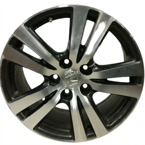 2017-2020 Honda Ridgeline Gray 18-Inch 5-Double-Spoke Machined Charcoal Alloy Wheel (Used OEM)