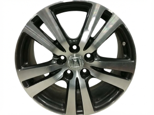 2017-2020 Honda Ridgeline Gray 18-Inch 5-Double-Spoke Machined Charcoal Alloy Wheel (Used OEM)