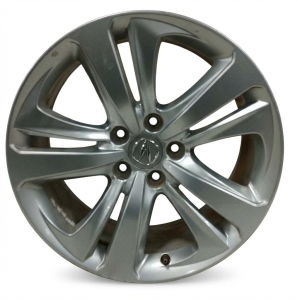 2021-2023 Acura TLX Gray 19x8.5 5-Double-Spoke Silver Alloy Wheel (Used OEM)