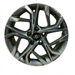 2020-2023 Hyundai Sonata 17x7 5-Split Spoke Machined Charcoal Alloy Wheel (Used OEM)