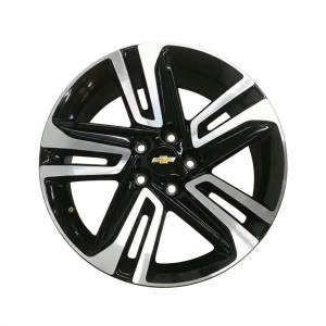 2021-2025 Chevrolet Trailblazer Black 18x7.5 5-Spoke Machined Black Alloy Wheel (New OEM)