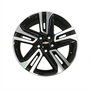 2021-2025 Chevrolet Trailblazer Black 18x7.5 5-Spoke Machined Black Alloy Wheel (New OEM)