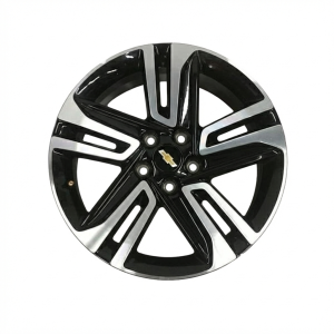 2021-2025 Chevrolet Trailblazer Black 18x7.5 5-Spoke Machined Black Alloy Wheel (Used OEM)