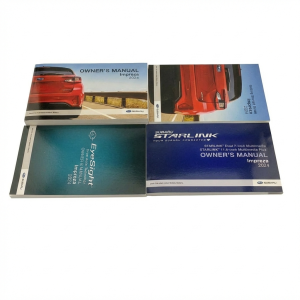 2024-2026 Subaru Crosstrek Owners Manual with Storage Cover (Used OEM)