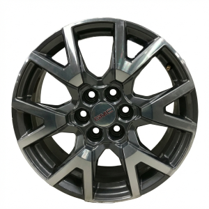 2020-2023 GMC Acadia Silver Machined Charcoal Alloy Wheel (Used OEM)