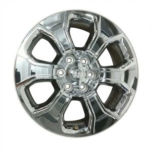 2019-2026 Ram 1500 Chrome 20x9 6-Spoke Chrome Clad Alloy Wheel (Used OEM)