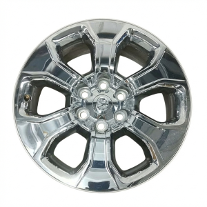 2019-2026 Ram 1500 Chrome 20x9 6-Spoke Chrome Clad Alloy Wheel (Used OEM)