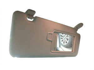 2022-2024 Hyundai Santa Cruz Gray Sun Visor for Standard Sunroof - Right (Passenger) (Used OEM)