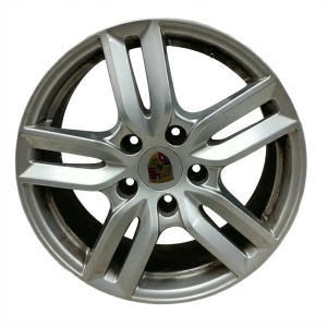 2015-2018 Porsche Cayenne 18x8 5 Double-Spoke Alloy Wheel (Used OEM)