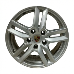 2015-2018 Porsche Cayenne 18x8 5 Double-Spoke Alloy Wheel (Used OEM)