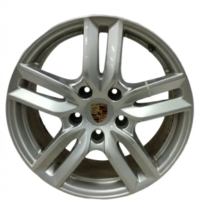 2015-2018 Porsche Cayenne 18x8 5 Double-Spoke Alloy Wheel (Used OEM)