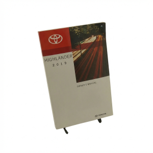 2019 Toyota Highlander Owners Manual (Used OEM)