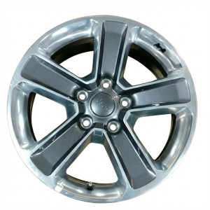 2019-2023 Jeep Wrangler Black 18x7.5 5-Spoke Gloss Black Painted Alloy Wheel (Used OEM)