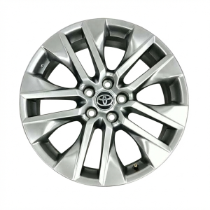 2019-2025 Toyota RAV4 Silver 19-inch 10-Spoke Hypersilver Alloy Wheel (Used OEM)
