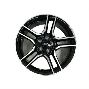 2018-2023 Ford Mustang Black 18x8 10-Spoke Machined Black Alloy Wheel (Used OEM)