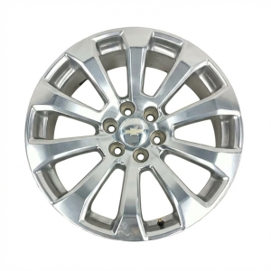 2021-2024 GMC Yukon XL Silver Polished Alloy Wheel (Used OEM)
