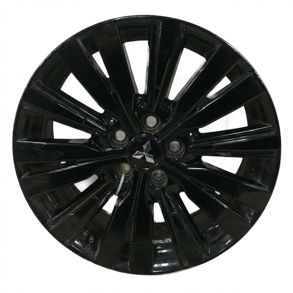 2019-2020 Mitsubishi Outlander Silver 18x7 10-Spoke Machined Silver Alloy Wheel (Used OEM)