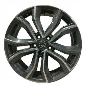 2020-2022 Honda CR-V Black 19x7.5 5-Spoke Machined Charcoal Alloy Wheel (Used OEM)