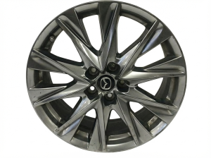 2019-2021 Mazda CX-5 Black 19x7 Gunmetal Alloy Wheel (Used OEM)