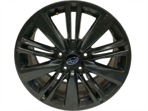 2015-2021 Subaru WRX Gray 17x8 15-Spoke Charcoal Alloy Wheel (Used OEM)