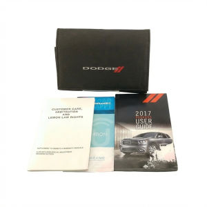 2017 Dodge Durango Owners Manual with Storage Cover (Used OEM)